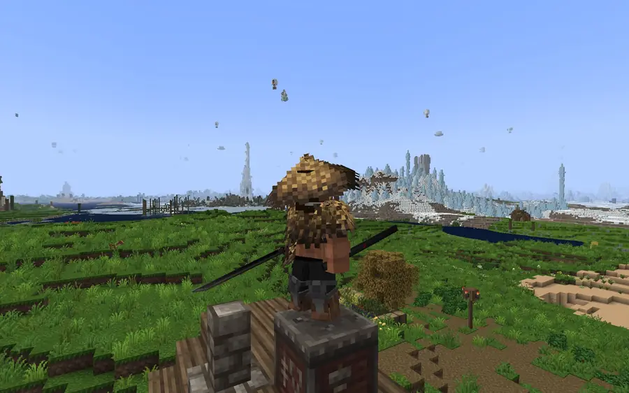 DawnCraft in-game